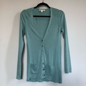 Banana Republic Green Cardigan